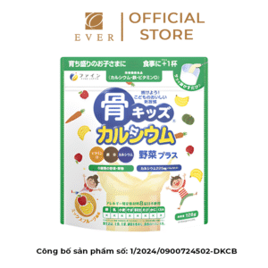 Canxi Kids Xương Rau & Trái Cây - Bột canxi cá tuyết vị rau củ bổ sung canxi phát triển chiều cao