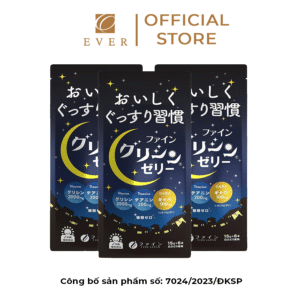 Glycine Jelly - Hỗ trợ ngủ ngon và sâu giấc, giải tảo căng thẳng, giúp thư giãn