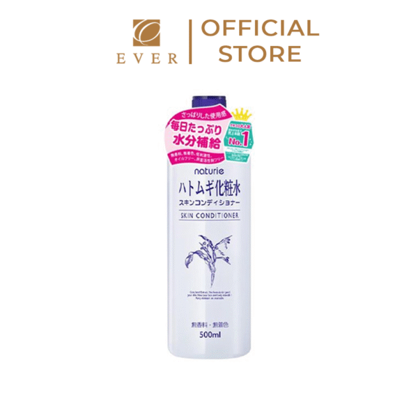 NATURIE_Nước hoa hồng chiết xuất ý dĩ 500ml